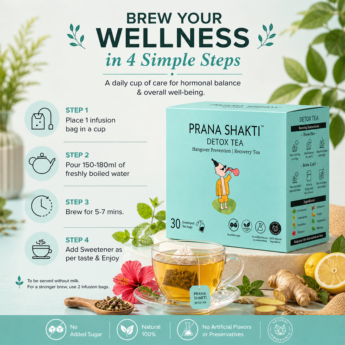 Pranashakti Detox Tea