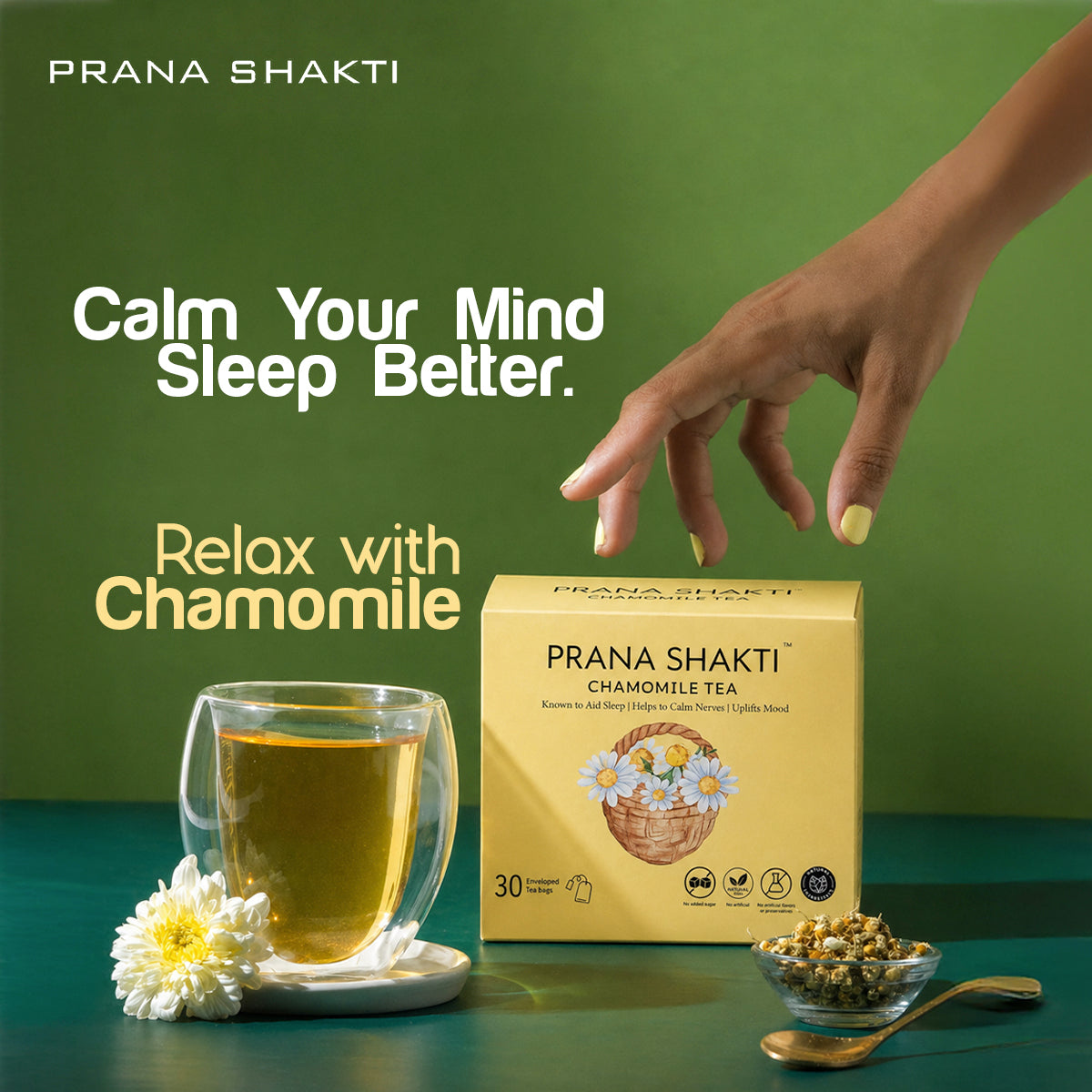 Pranashakti Chamomile Tea