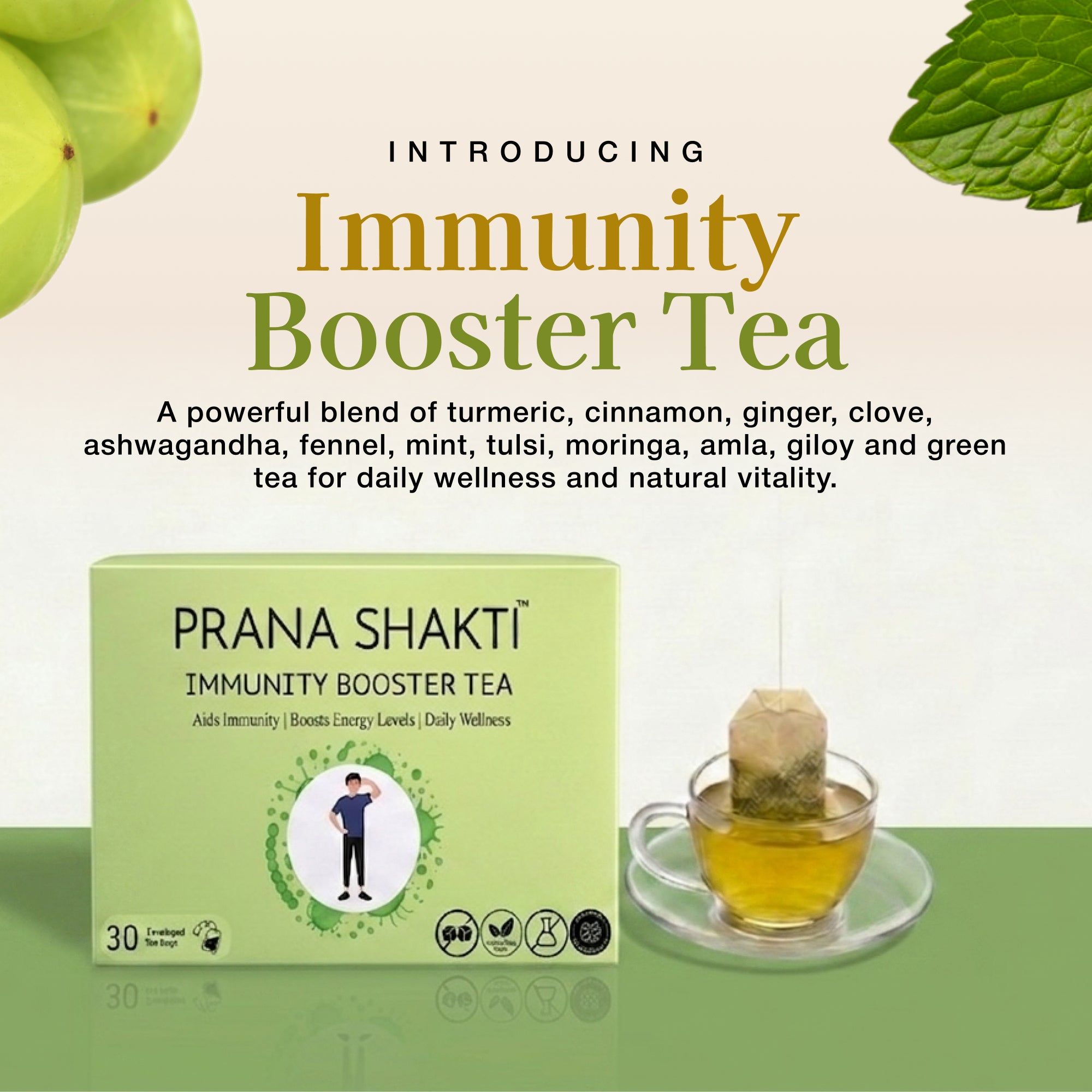Prana shakti – Immunity booster tea Secondary image