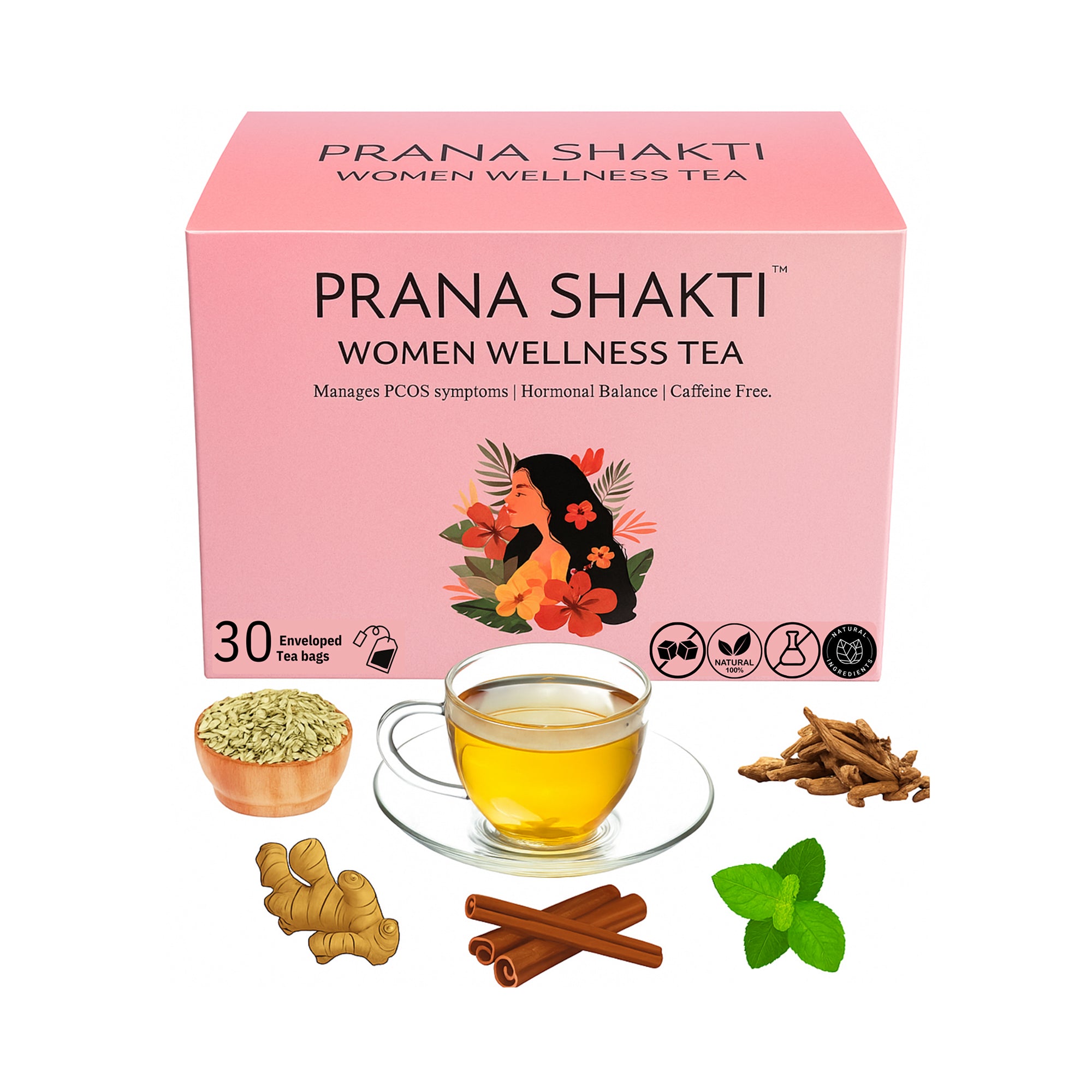 Prana shakti – Women wellness tea Main image